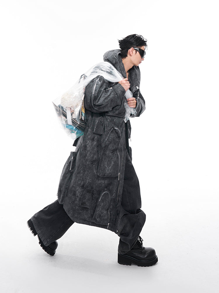 【24s Dec.】Irregular Multi-pocket Down Jacket ArtsKoreanMan