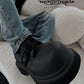 【New】Big Toe Platform Leather Shoes