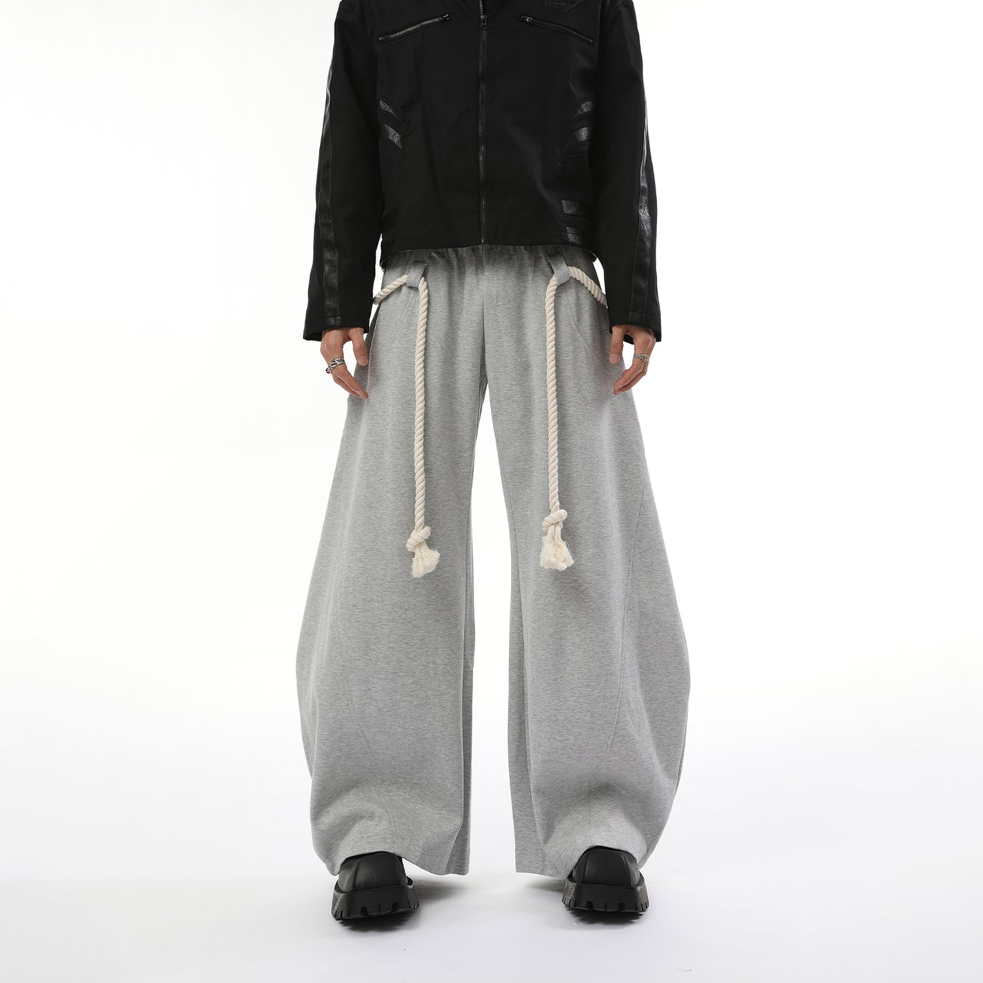 Vintage Thick Rope Machete Design Sweatpants – ArtsKoreanMan