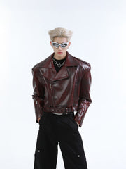 【24s Oct.】Heavy Street Motorcycle Leather Jacket ArtsKoreanMan