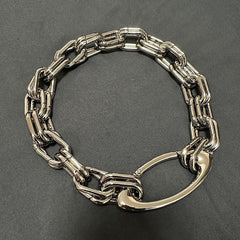 Keychain Double Ring Titanium Alloy Necklace ArtsKoreanMan