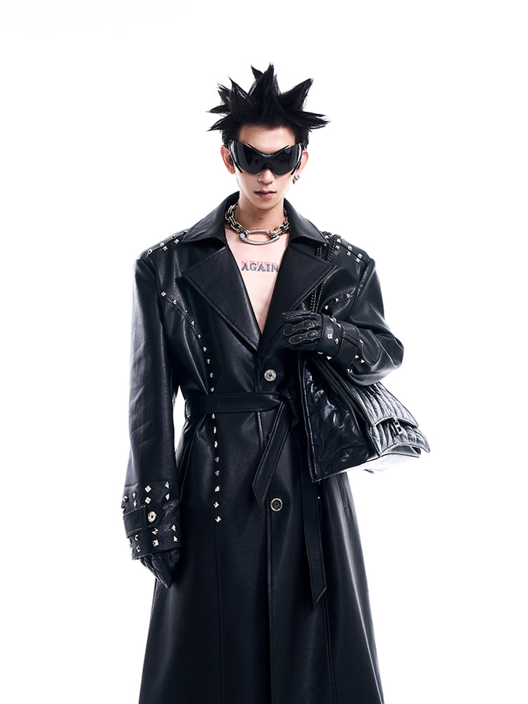 【24s Nov.】Studded Leather Jacket