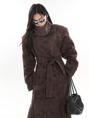 【24s Nov.】Thick High-Collar Wool Coat ArtsKoreanMan