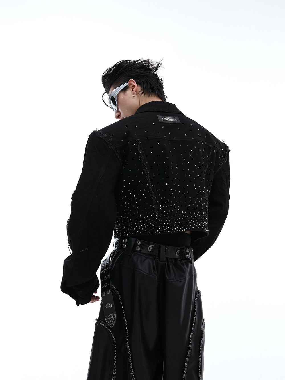 【24s Aug.】Flash Diamond Gradient Pioneer Gorgeous Short Jacket ArtsKoreanMan