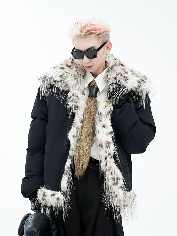 【24s January.】Reversible Faux Mink Fur Jacket