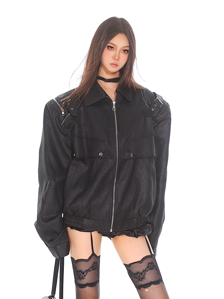 【24s Oct.】Belt-decorated Oversized Jacket ArtsKoreanMan