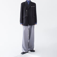 【25s Feb.】Korean Style Casual Trendy Zipper Suit Jacket