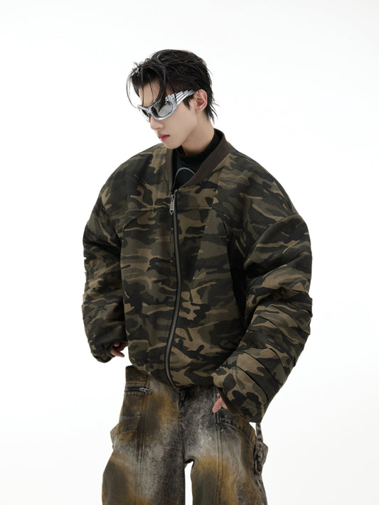 【24s Nov.】Men's Camouflage Baseball Jacket