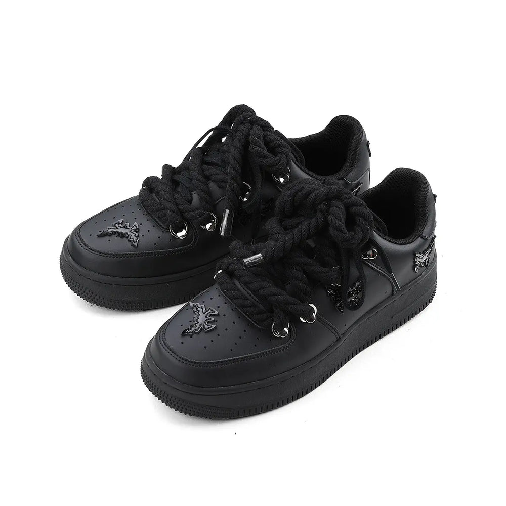 Butterfly Decorated Sneakers ArtsKoreanMan