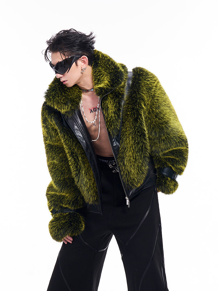 【24s Dec.】Short Faux Fur Jacket ArtsKoreanMan