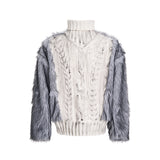 【24s Dec.】Fur Collar Knit Sweater ArtsKoreanMan