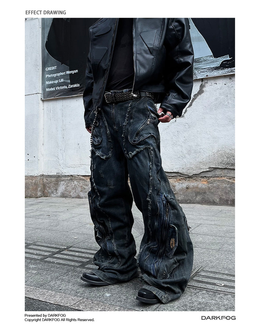 【25s Jan.】Deconstructed Distressed Jeans