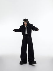 【23s October.】Fine Sparkly Hooded Sweatshirt Set ArtsKoreanMan