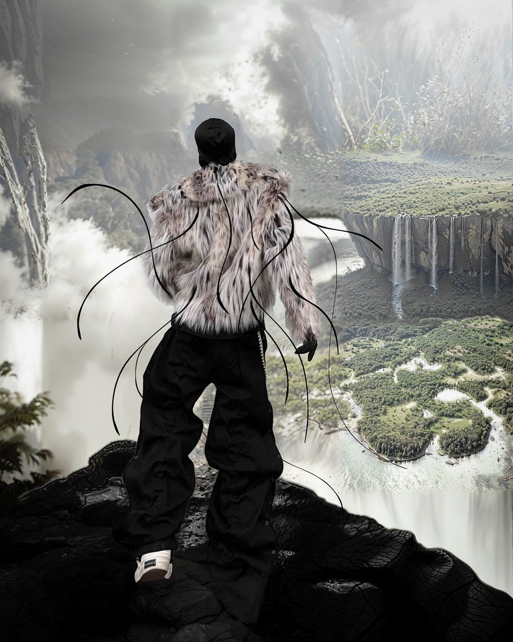 【24s Nov.】Leopard Plush Faux Fur Jacket / Pants ArtsKoreanMan