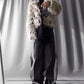 Leopard Plush Faux Fur Jacket / Pants Artskoreanman
