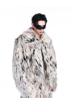 Leopard Plush Faux Fur Jacket / Pants Artskoreanman