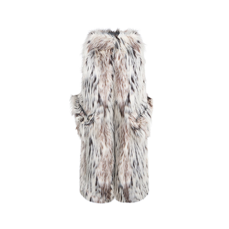 【24s Nov.】Leopard Plush Faux Fur Jacket / Pants ArtsKoreanMan