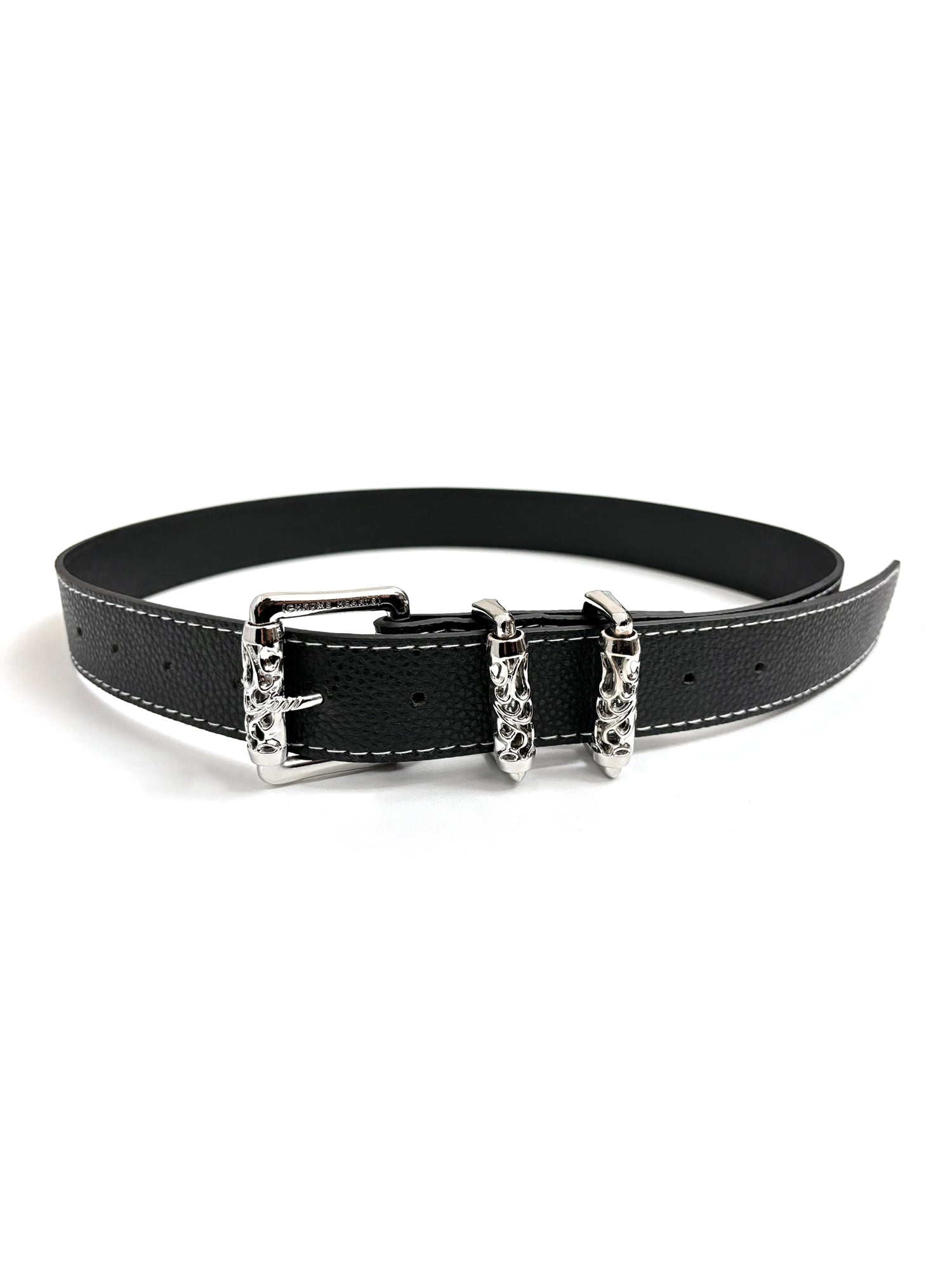 Roller Y2K Metal Leather Belt