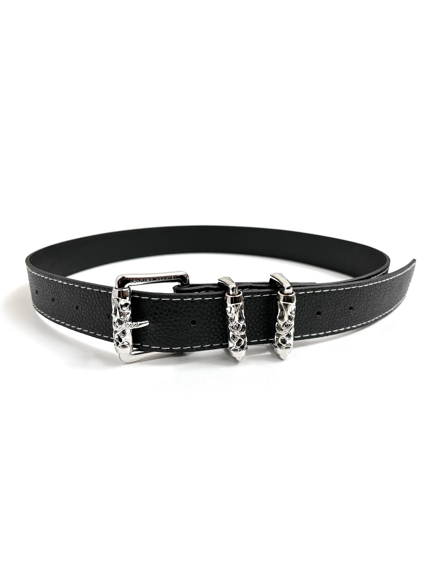 Roller Y2K Metal Leather Belt