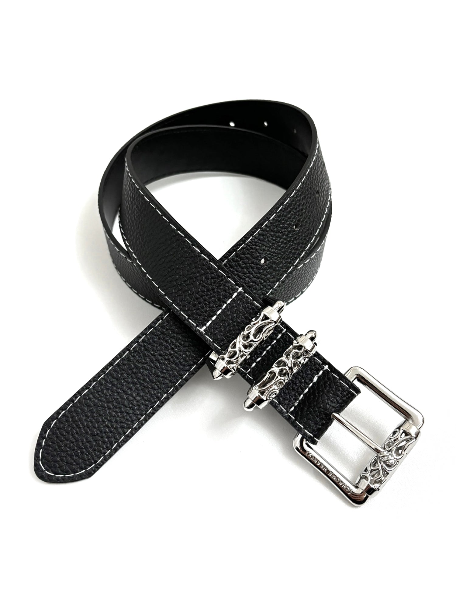 Roller Y2K Metal Leather Belt