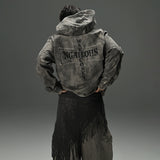 【25s Sep.】Vintage Tie-dye Embroidered Hoodie