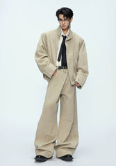 【25s Oct.】Vintage Washed Silhouette Jacket/pants