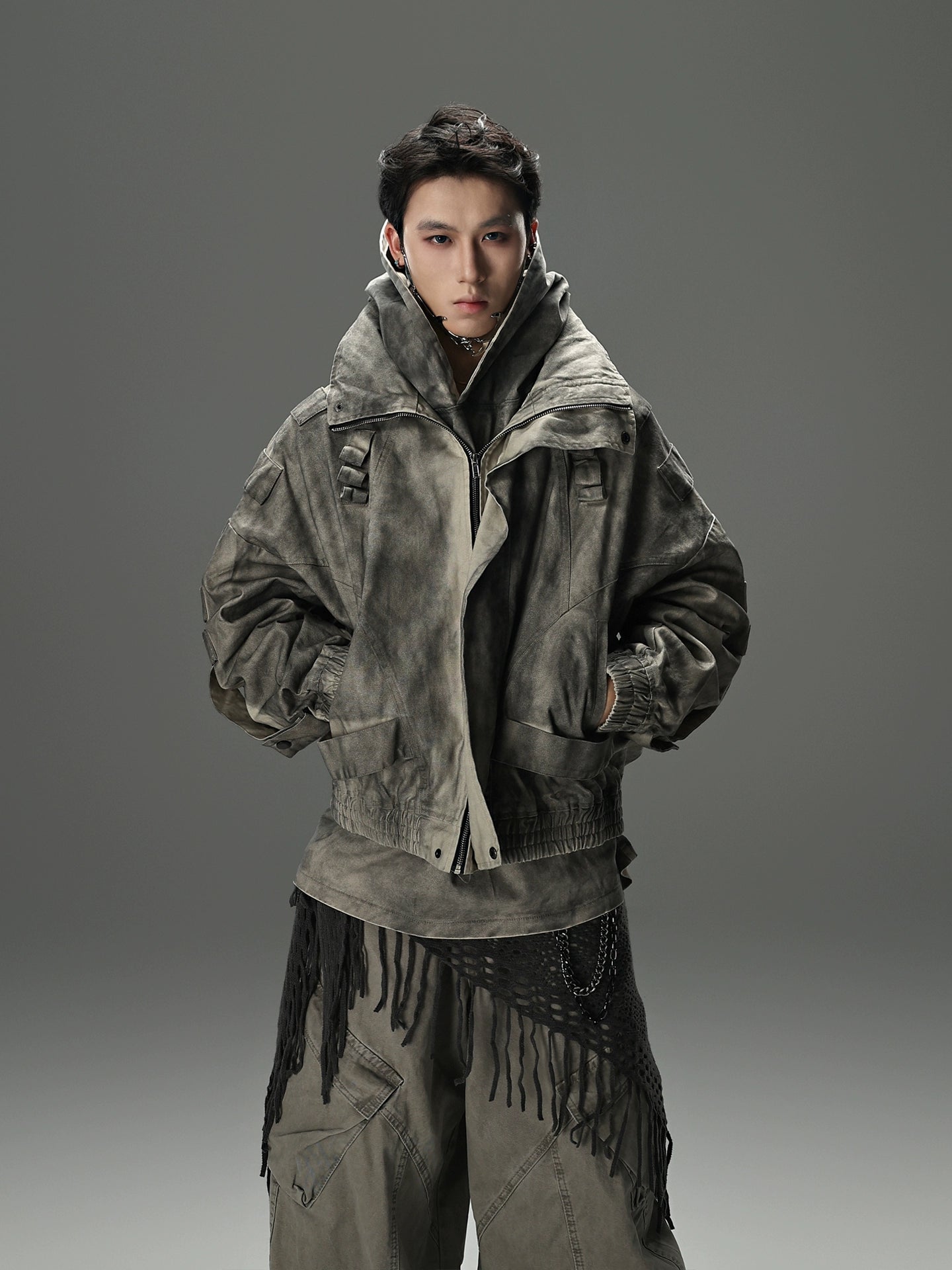 【25s Sep.】Wasteland Style Vintage Washed Denim Jacket