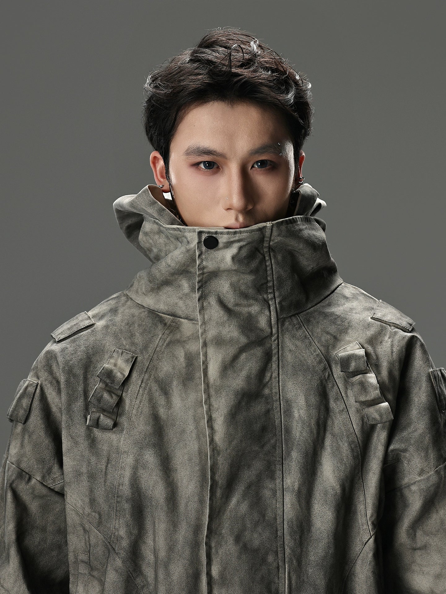 【25s Sep.】Wasteland Style Vintage Washed Denim Jacket