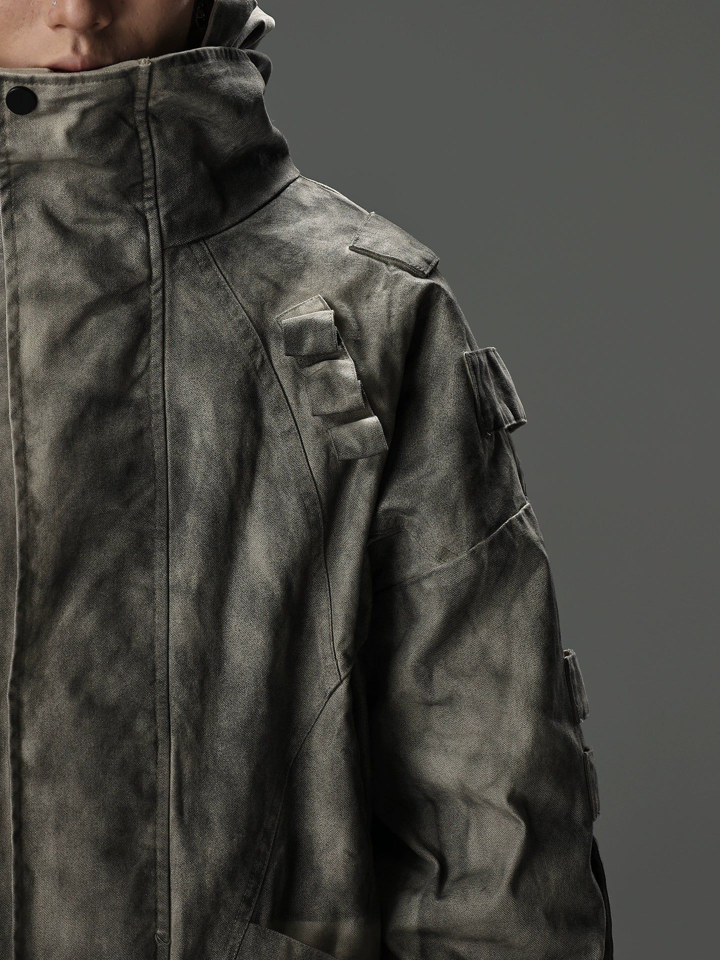 【25s Sep.】Wasteland Style Vintage Washed Denim Jacket