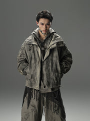 【25s Sep.】Wasteland Style Vintage Washed Denim Jacket