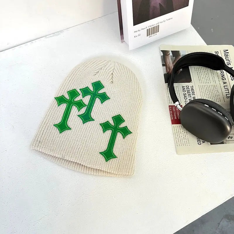 Cross Wool Hat ArtsKoreanMan
