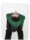 Black-green Gradient Jacket ArtsKoreanMan