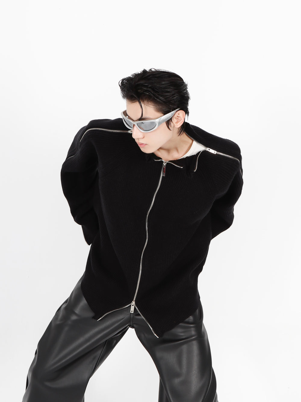 Stitching Sweater ArtsKoreanMan