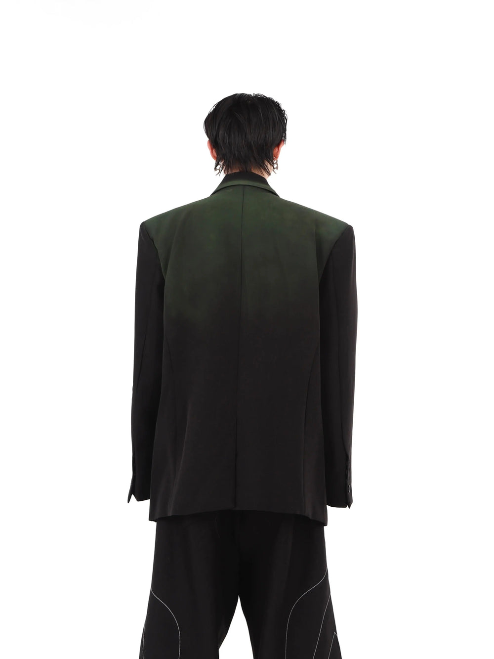 Black and Green Suit ArtsKoreanMan