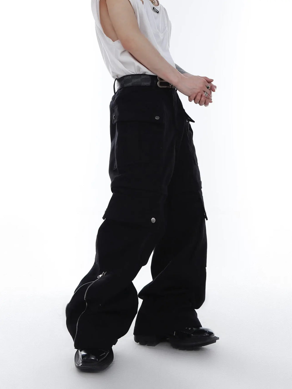 【23s Feb.】Knife Cut Cargo Pants ArtsKoreanMan