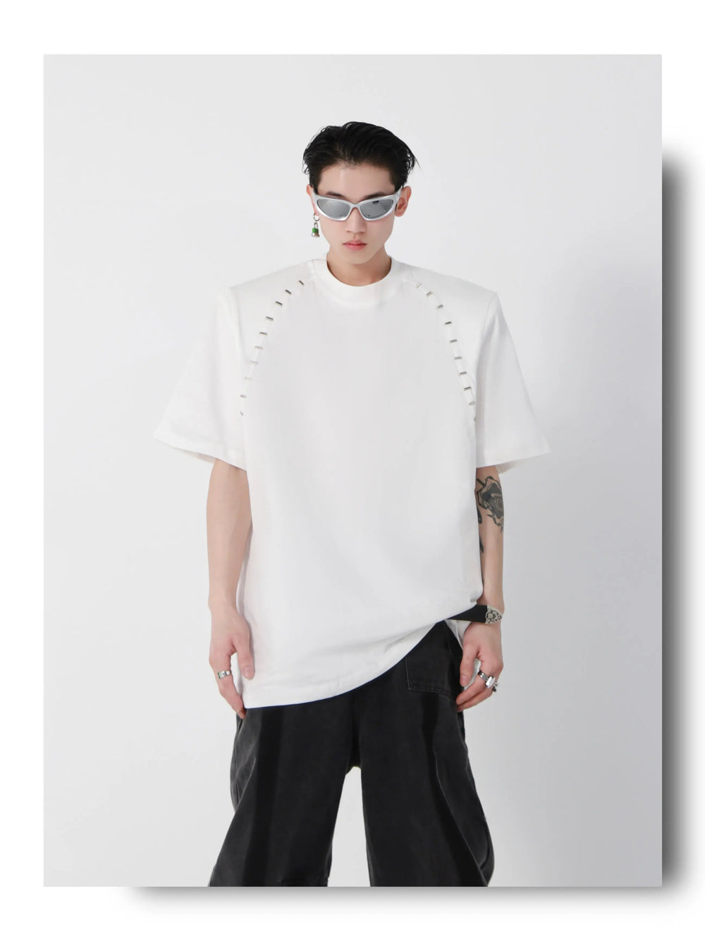 High Shoulder Fashion Shirt ArtsKoreanMan