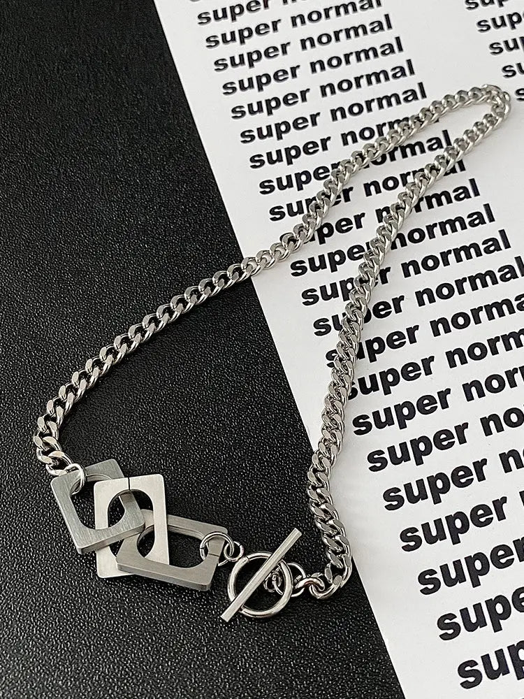 OT Buckle Necklace ArtsKoreanMan