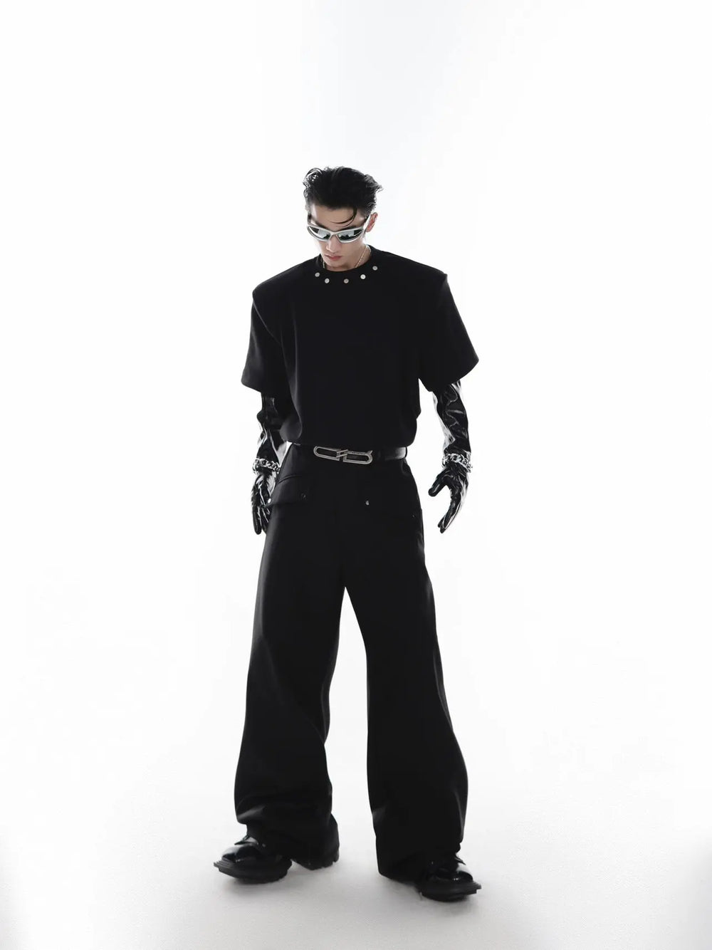 【23s Mar.】Small Round Neck padded Shirt ArtsKoreanMan