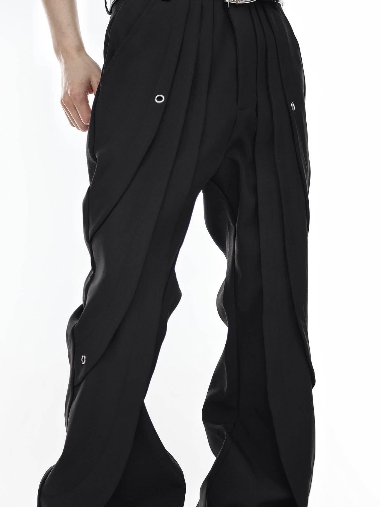 【23s Apr.】Pleated High Waist Trousers