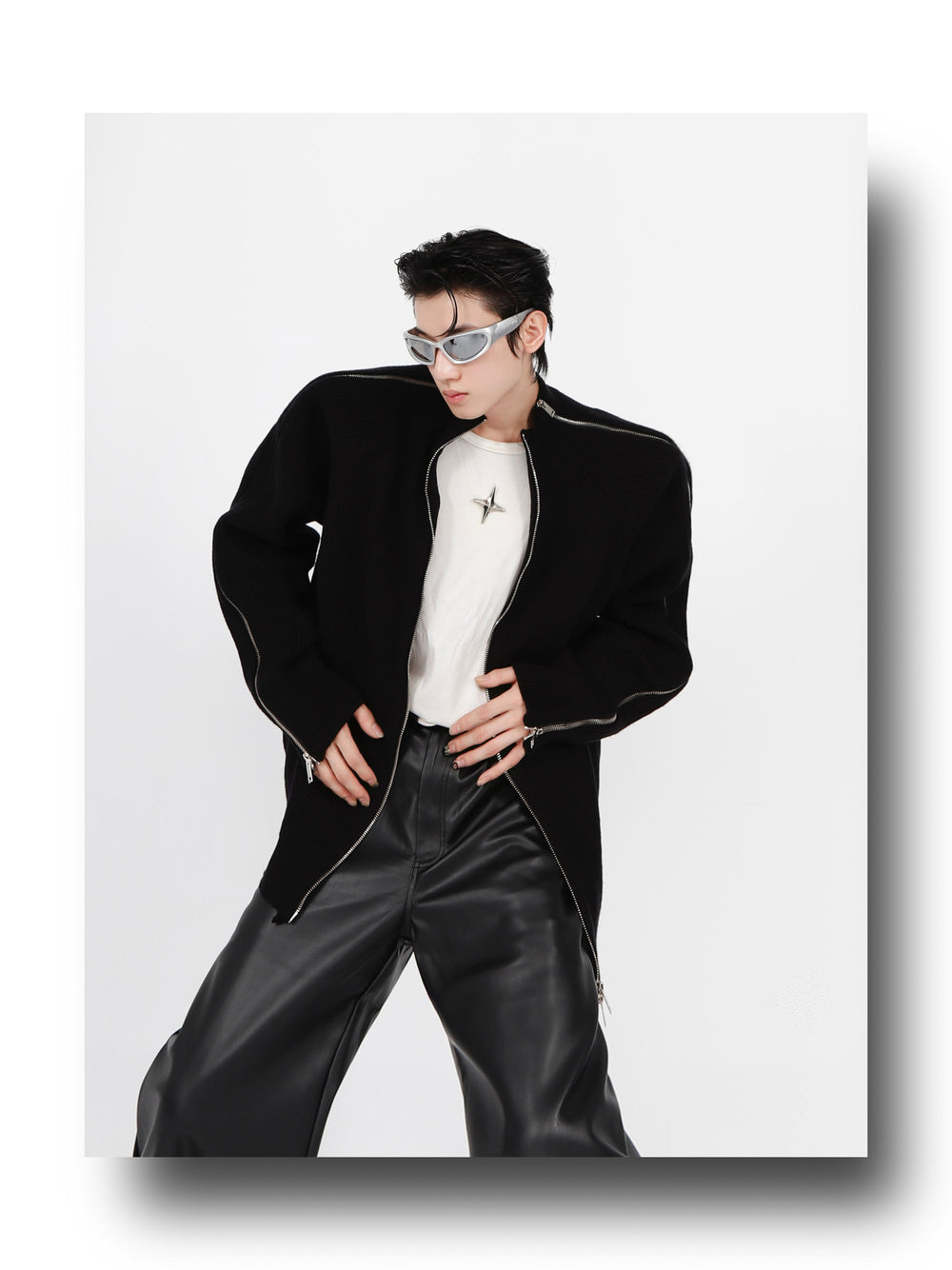 Stitching Sweater ArtsKoreanMan