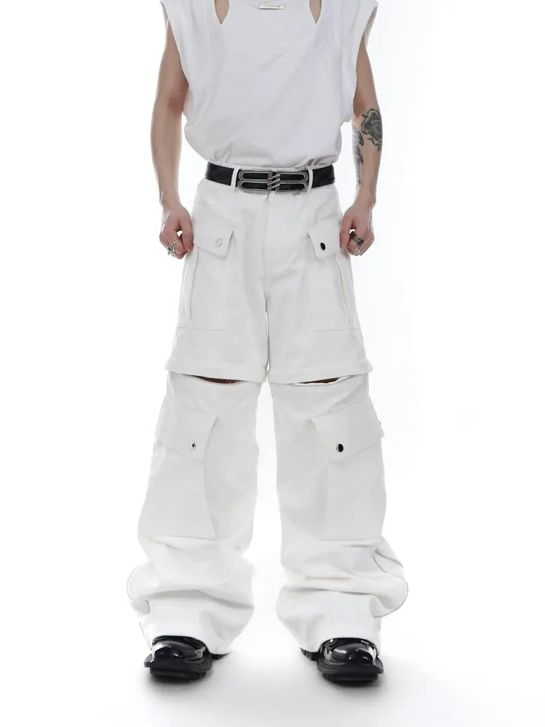 【23s Feb.】Knife Cut Cargo Pants ArtsKoreanMan