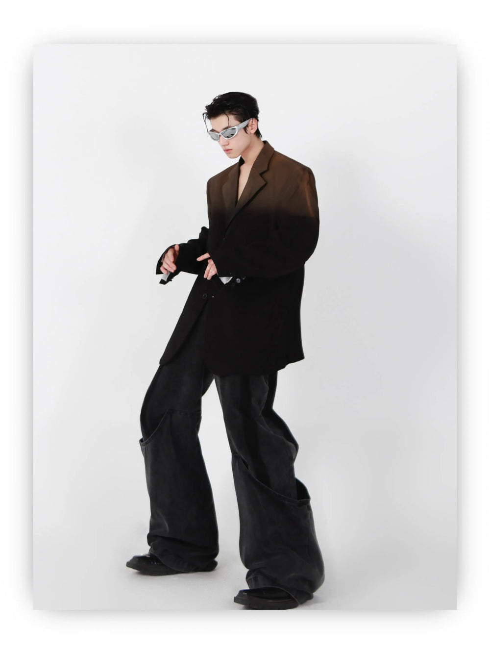 High Shoulder Color Changing Jacket ArtsKoreanMan