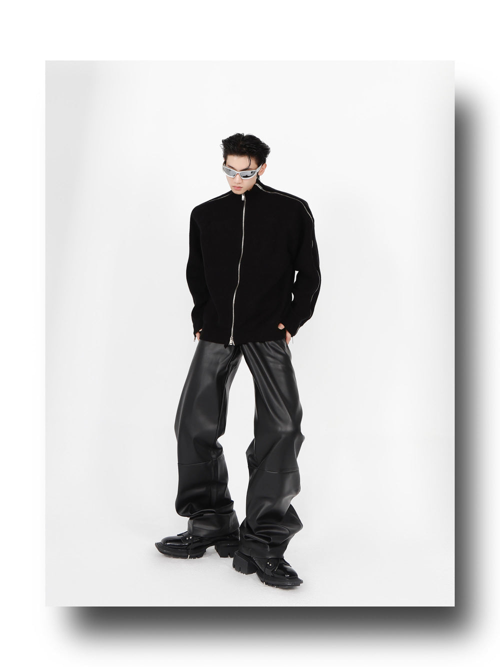 Stitching Sweater ArtsKoreanMan