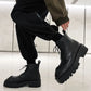 【New】Triangle Toe Leather Shoes ArtsKoreanMan