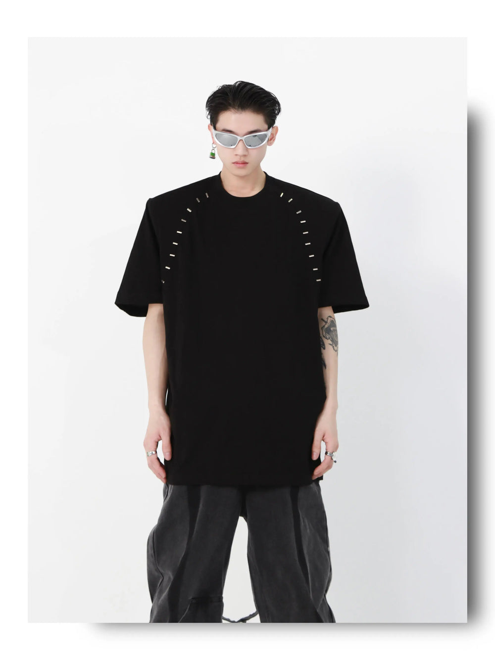 High Shoulder Fashion Shirt ArtsKoreanMan