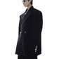 【23s Feb.】High Shoulder Black/Grey Jacket