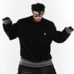 Best Selling Black & White Sweaters ArtsKoreanMan