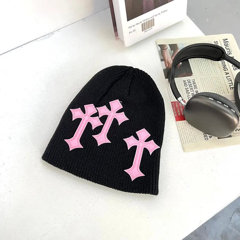 Cross Wool Hat ArtsKoreanMan