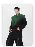 Black-green Gradient Jacket ArtsKoreanMan