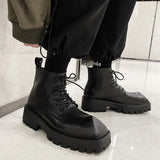 【New】Triangle Toe Leather Shoes ArtsKoreanMan